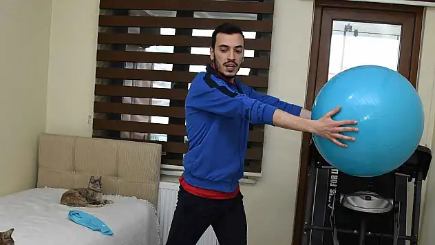 Konya Büyükşehir'de online spor zamanı!