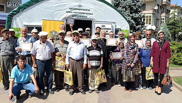 Konya Büyükşehir'den 9 Bin Çiftçiye Eğitim