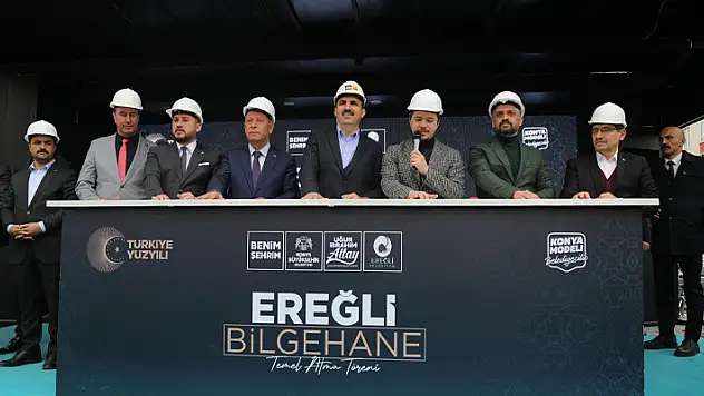 Konya Büyükşehir'den Ereğli'ye 2,5 milyar liralık yatırım! 