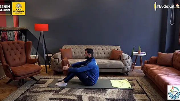 Konya Büyükşehir'den 'Evde Kal Hareketsiz Kalma' kampanyasına destek