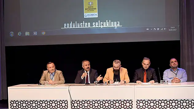 Konya Büyükşehir'den Komek Şehir ve Eğitim Çalıştayı