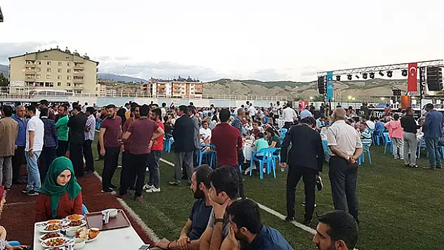 Konya Büyükşehir'den Tunceli'de birlik iftarı