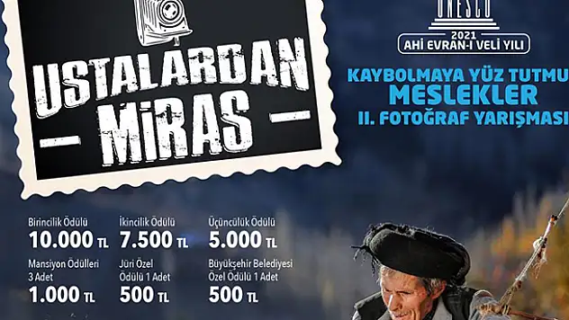 Konya Büyükşehir'den 'Ustalardan Miras' fotoğraf yarışması