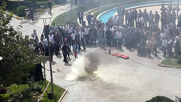 Konya Büyükşehir'den yangın tatbikatı