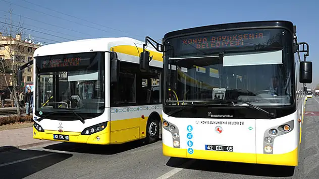 Konya Büyükşehir'den yeni otobüs hattı