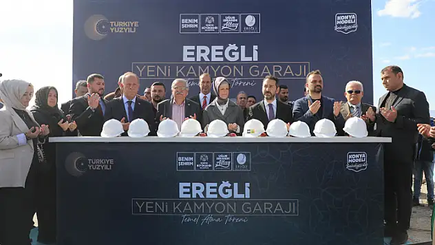 Konya Büyükşehir, Ereğli'ye Kamyon Garajı kazandırıyor
