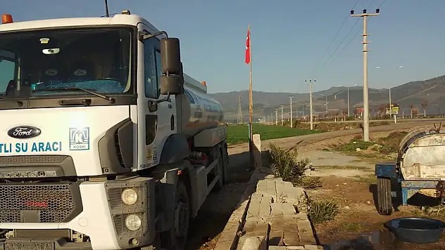 Konya Büyükşehir, Hatay'ın su sorununa çare oluyor