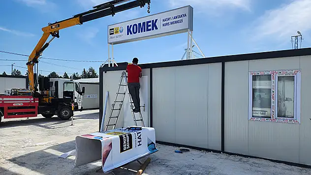 Konya Büyükşehir Hatay'da KOMEK açıyor
