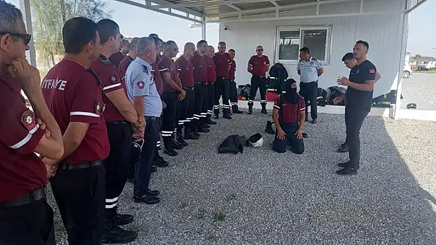 Konya Büyükşehir İtfaiyesi KKTC Genel Kuvvetler Komutanlığı İtfaiye personeline eğitim verdi
