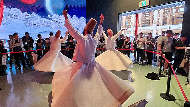 Konya Büyükşehir Osaka EXPO 2025'te sema programı ile Konya'yı tanıttı