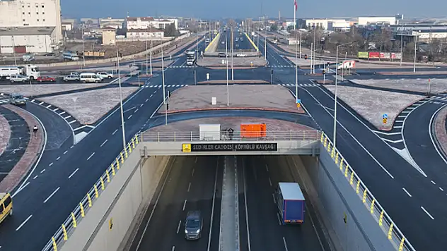 Konya Büyükşehir, Sedirler Köprülü Kavşağı'nı tamamladı 