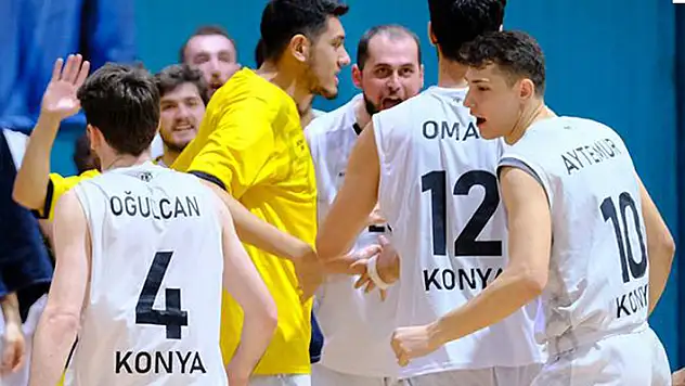 Konya Büyükşehir son 16'ya yükseldi