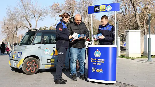 Konya Büyükşehir Tüketici Hakları Zabıta Amirliği çalışmalarını sürdürüyor
