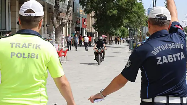 Konya Büyükşehir ve Emniyet Müdürlüğünden yaya güvenliği denetimi
