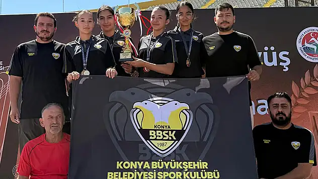 Konya Büyükşehir, 'Yürüyüş'te şampiyon