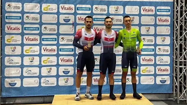 Konya Büyükşehir'de pedal, sezona altın madalyayla başladı