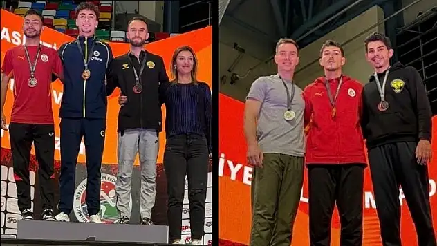 Konya Büyükşehir'den 2 bronz
