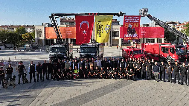 Konya Büyükşehir'den İtfaiye Haftası'nda 'Farkındalık' etkinliği