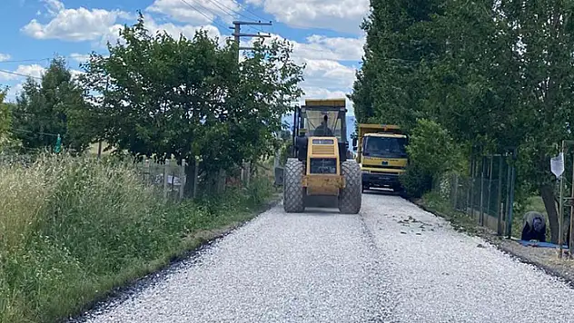 Konya Büyükşehir'den Seydişehir'e 14.1 km daha mahalle yolu
