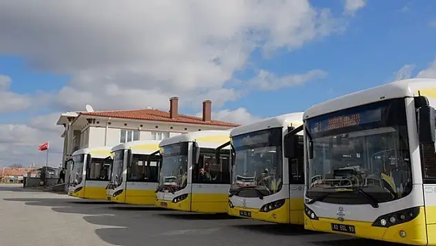 Konya Büyükşehir'den toplu ulaşım duyurusu

