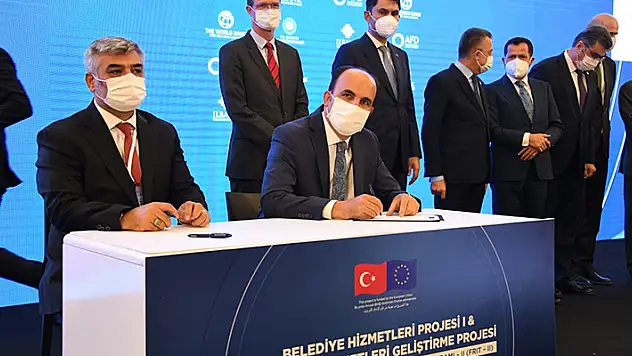 Konya Büyükşehir'e alt yapı İçin 155 milyon TL hibe desteği
