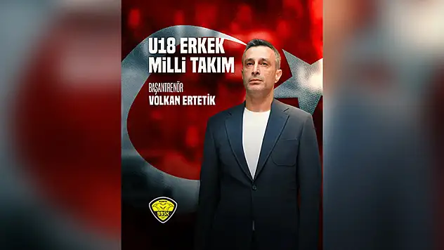 Konya Büyükşehir'in Koçu Volkan Ertetik'e milli görev
