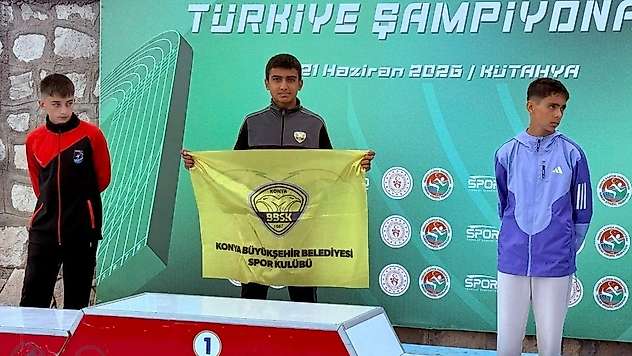 Konya Büyükşehirli İsmail, Türkiye şampiyonluğuna imza attı