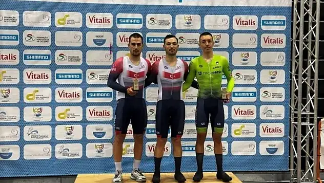Konya Büyükşehirli pedal, Portekiz'de birinci oldu