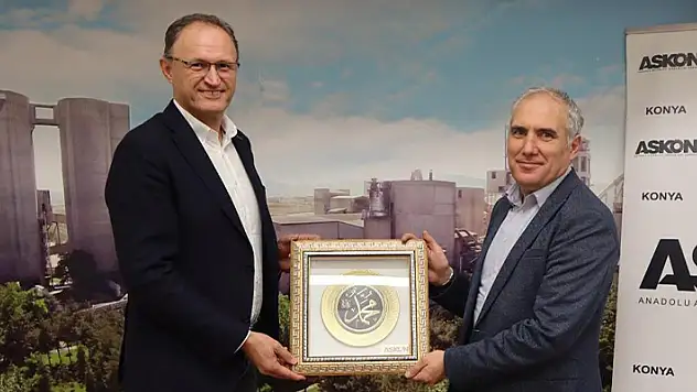 Konya Çimento ASKON yönetimini ağırladı