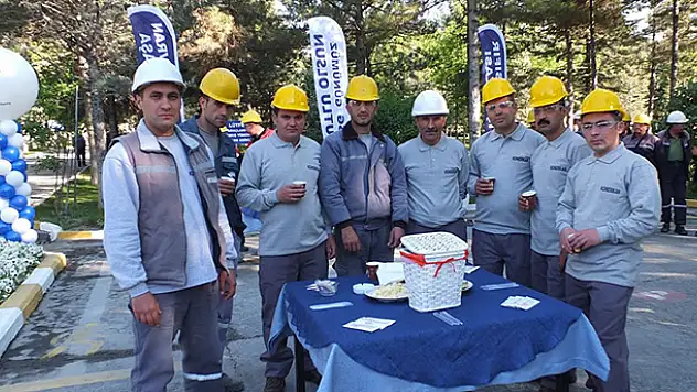 Konya Çimento'da İş  Sağlığı Günü kutlaması