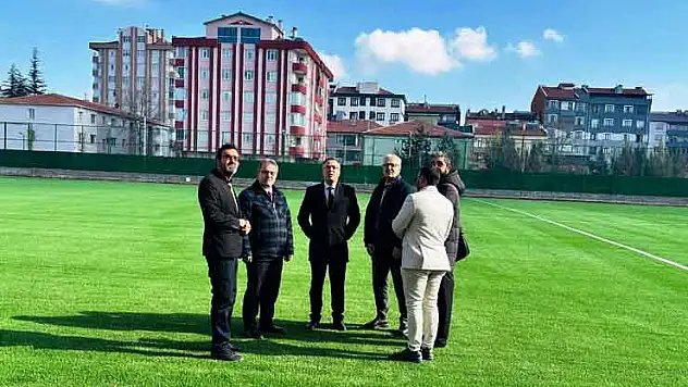Konya Çumra Stadyumu incelendi