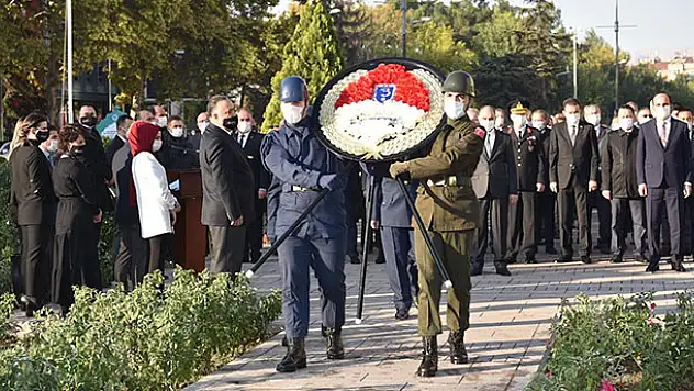 Konya'da 10 Kasım Atatürk'ü anma programı düzenlendi