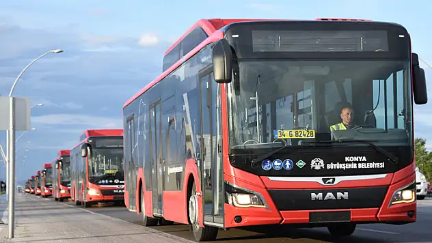 Konya'da, 11 Eylül'de toplu ulaşım öğrencilere ücretsiz! 