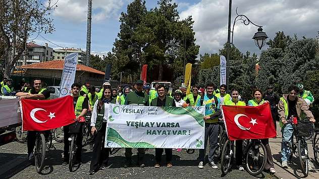 Konya'da 13. Geleneksel Yeşilay Bisiklet Turu düzenlenecek