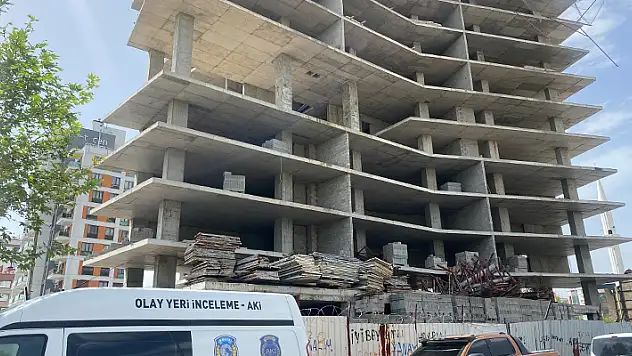 Konya'da 13 katlı inşaatta insan iskeleti bulundu
