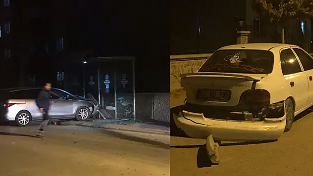 Konya'da 17 yaşındaki ehliyetsiz sürücü faciaya davetiye çıkardı