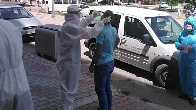 Konya'da 2 apartman daha Kovid-19 tedbirleri kapsamında karantinaya alındı