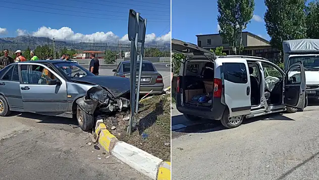 Konya'da 2 ayrı trafik kazasında 3 kişi yaralandı