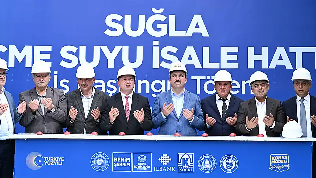 Konya'da 2 ilçenin içme suyu sorunu çözülüyor! 290 milyonluk yatırım