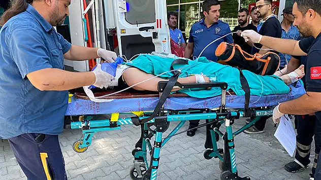 Konya'da 2. kattan düşen kadın yaralandı
