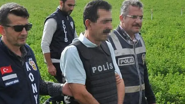 Konya'da 2 kişiyi öldüren zanlı gözaltına alındı