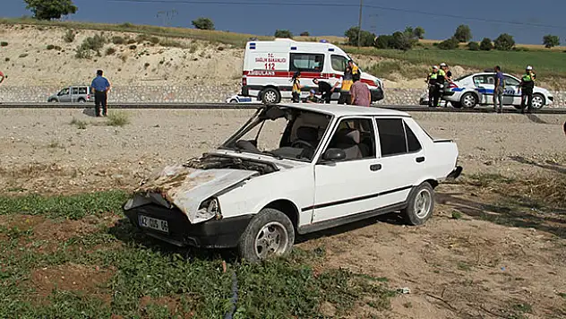 Konya'da 2 otobil çarpıştı: 7 yaralı