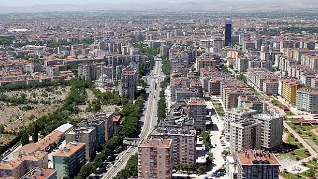 Konya'da 2017 yılında 2 bin 5 konut satıldı