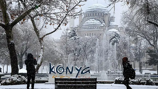 Konya'da 2024 yılı kış mevsimi yağışları yüzde 40'ın üzerinde azaldı