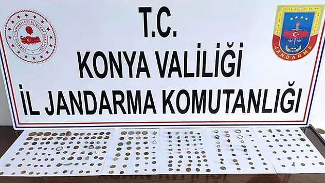 Konya'da 216 parça tarihi eser ele geçirildi