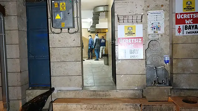 Konya'da 27 yaşındaki genç umumi tuvalette ölü bulundu