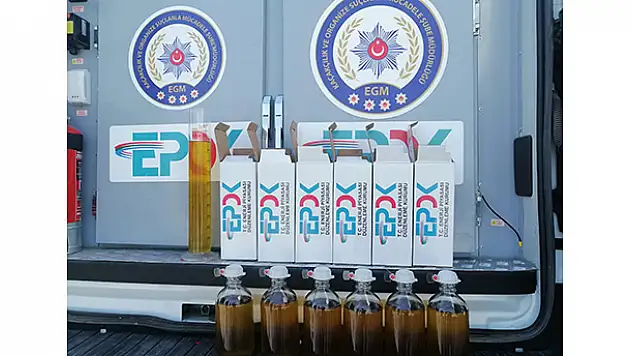 Konya'da 28 bin 300 litre kaçak akaryakıt ele geçirildi