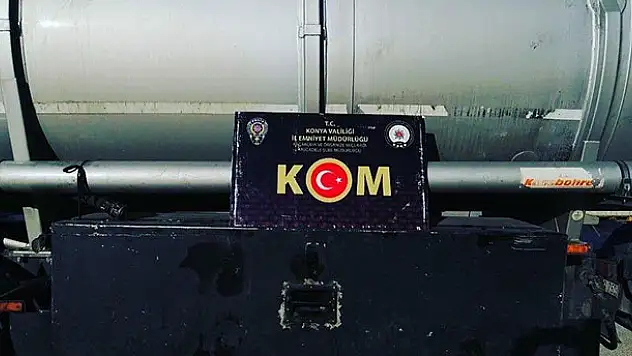 Konya'da 28 bin 400 litre kaçak akaryakıt ele geçirildi