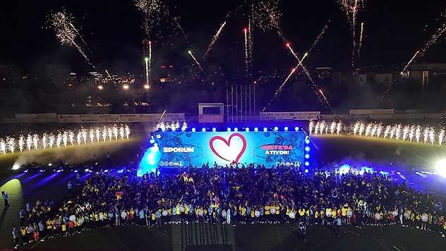 Konya'da 28 ilçeyi buluşturan olimpiyat heyecanı başladı