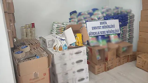 Konya'da 3 bin 933 kilogram sahte deterjan ele geçirildi
